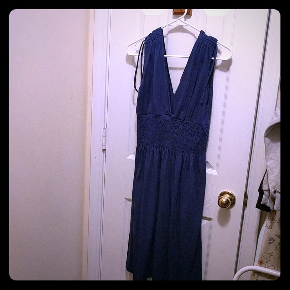 Blue dress